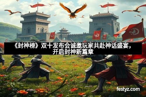 《封神榜》双十发布会诚邀玩家共赴神话盛宴,开启封神新篇章